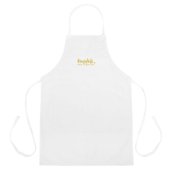 Embroidered Apron