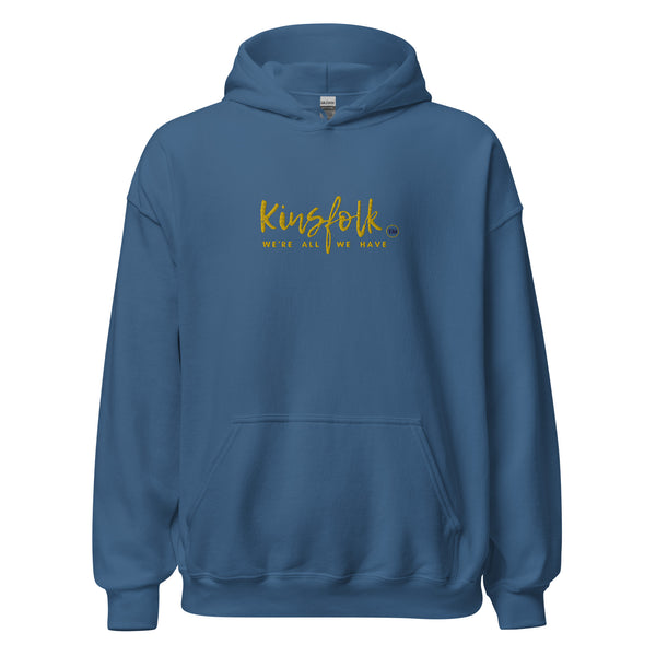 Kinsfolk Hoodie Unisex Embroidered