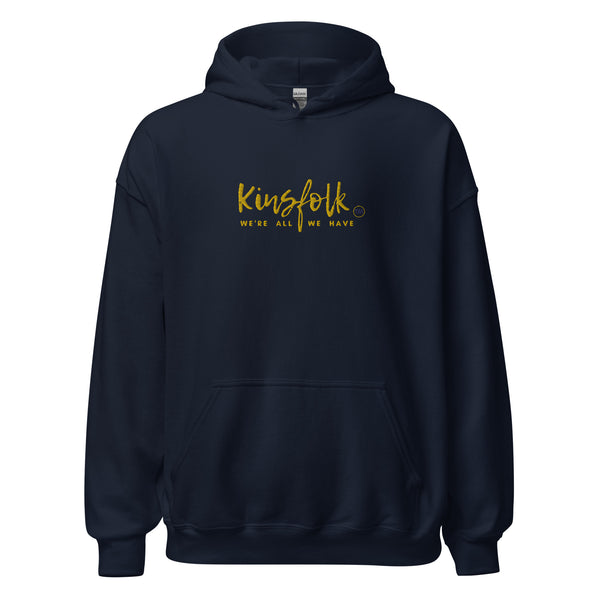 Kinsfolk Hoodie Unisex Embroidered