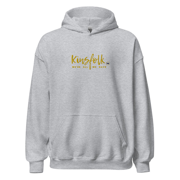 Kinsfolk Hoodie Unisex Embroidered